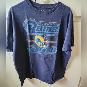 2000 NFL Rams St Louis NFL Team Apparel Navy Shirt XL